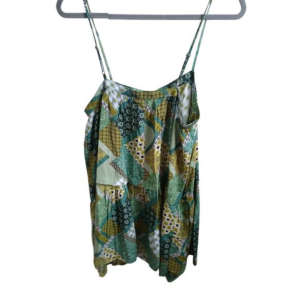 Natural life adjustable strap tunic BoHo patchwork medium - Picture 6 of 8